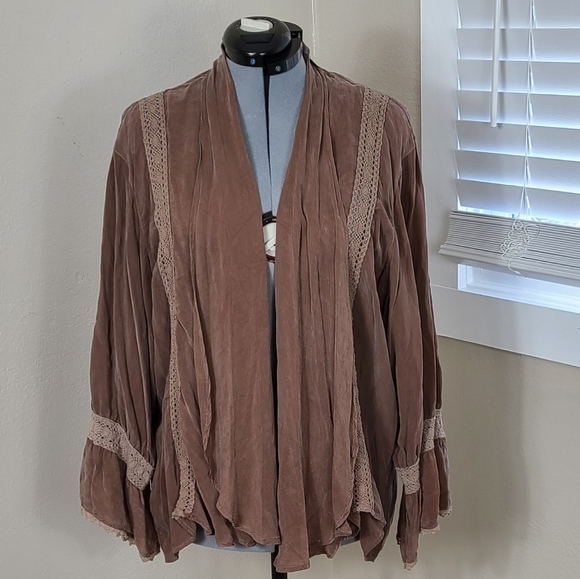 Tianello Sweaters - Tianello Duster Cardigan Hippie Boho Chic Bohemian